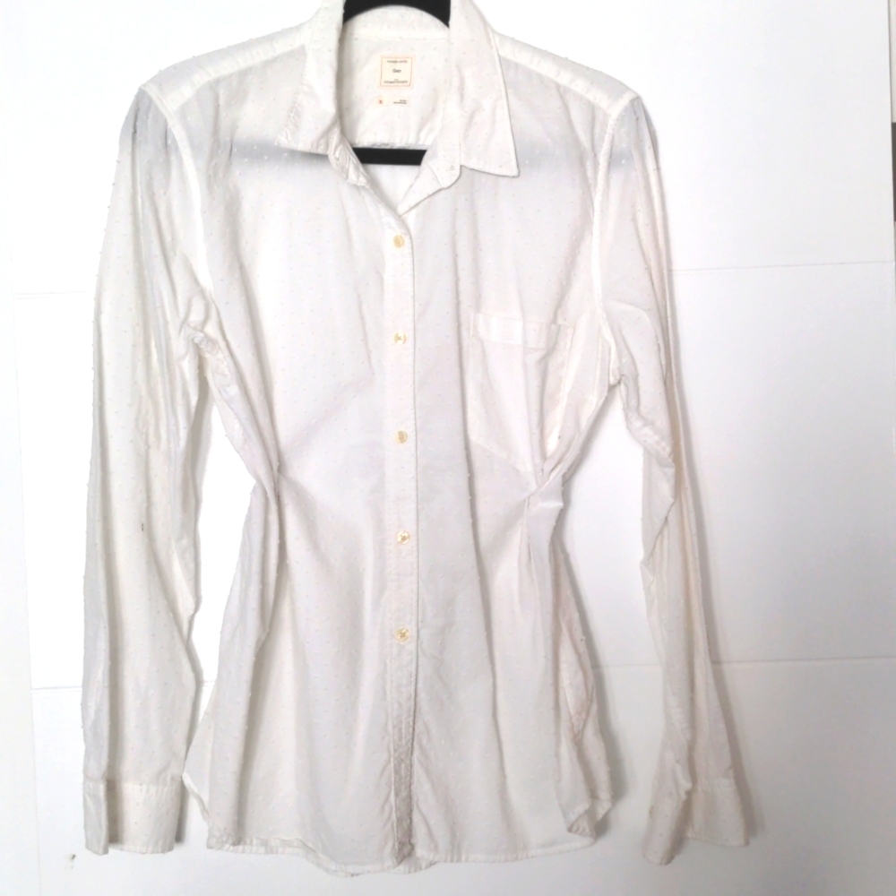 GAP, white blouse, size XL